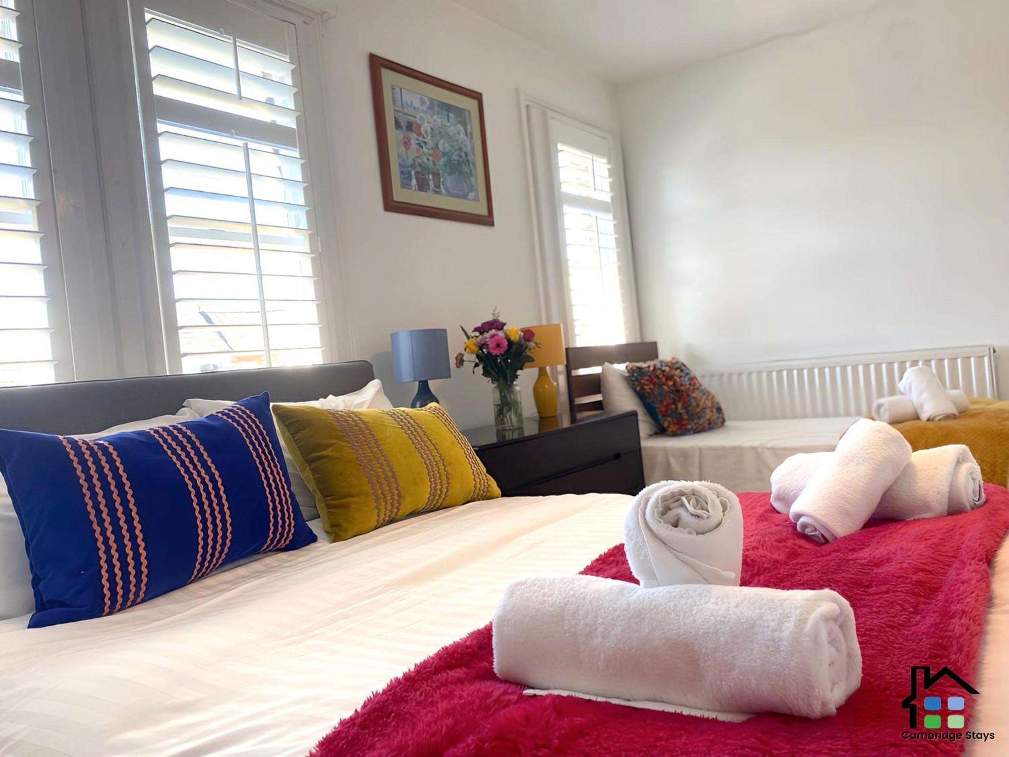 Cambridge Stays 3Br House, Easy Walk To City Center, 2 Showers, Garden, 2 Free Parking Spaces Bagian luar foto