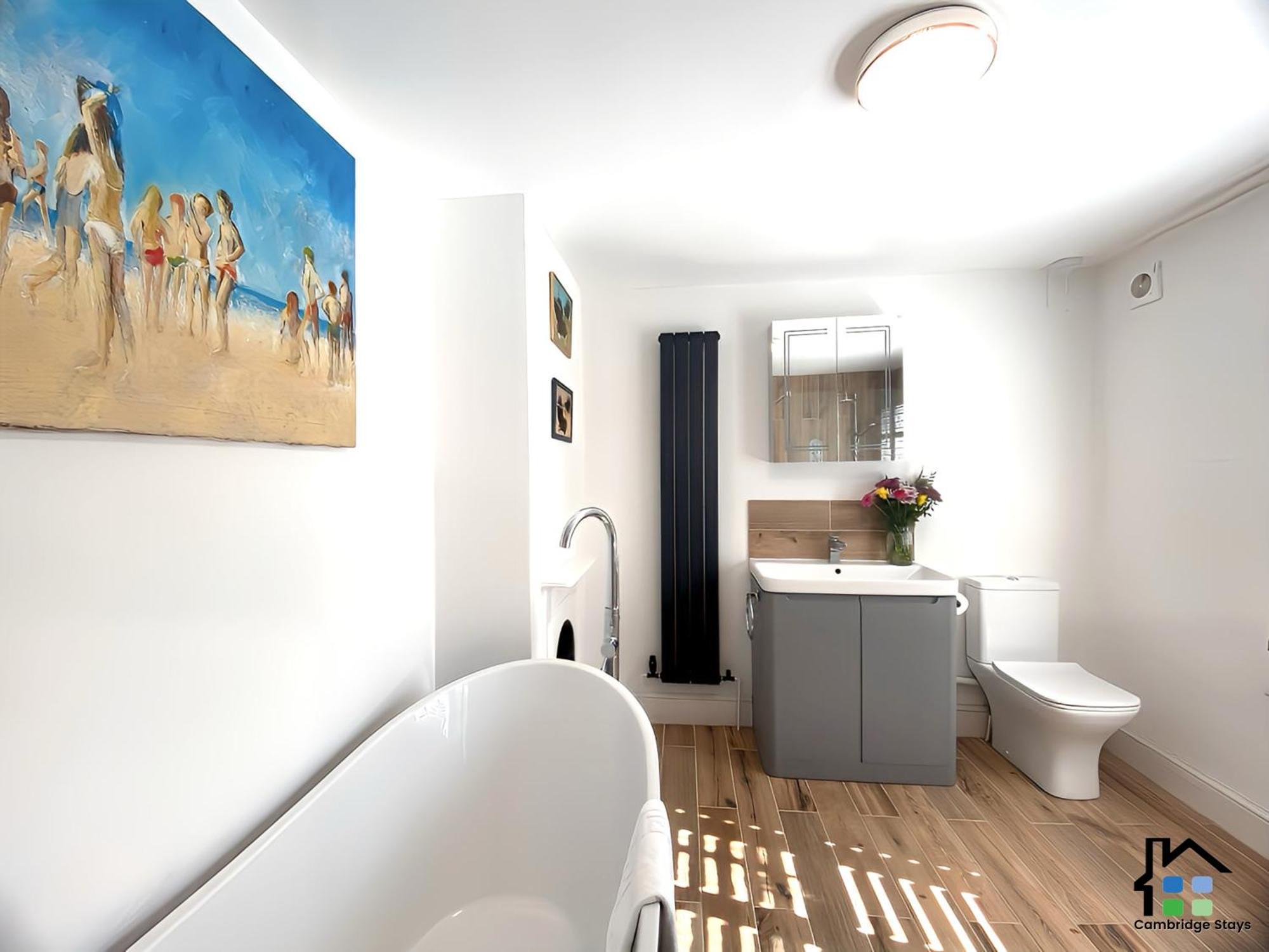 Cambridge Stays 3Br House, Easy Walk To City Center, 2 Showers, Garden, 2 Free Parking Spaces Bagian luar foto